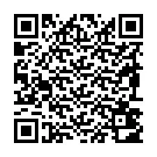 QR Code pour le numéro de téléphone +19893402740