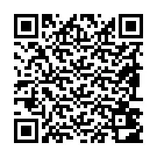 QR код за телефонен номер +19893402769