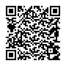 QR Code สำหรับหมายเลขโทรศัพท์ +19893402781