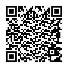 QR код за телефонен номер +19893402798