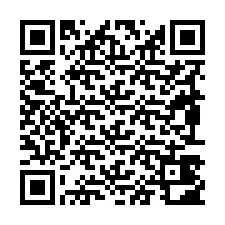 QR-код для номера телефона +19893402890