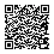 Codice QR per il numero di telefono +19893430083