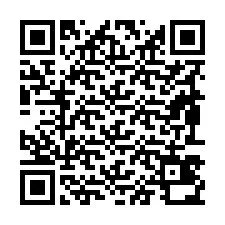 Código QR para número de teléfono +19893430455