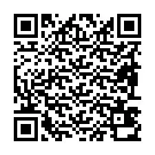 QR-koodi puhelinnumerolle +19893430537