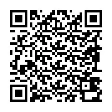Codice QR per il numero di telefono +19893430946