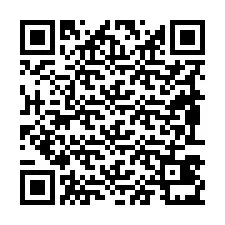 QR Code pour le numéro de téléphone +19893431074