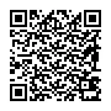 QR kód a telefonszámhoz +19893431121