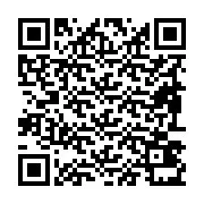 Código QR para número de telefone +19893431357