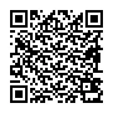 QR код за телефонен номер +19893431667