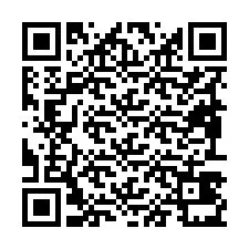 Kode QR untuk nomor Telepon +19893431843