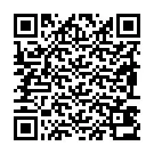 Codice QR per il numero di telefono +19893432134