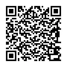 Kode QR untuk nomor Telepon +19893432290