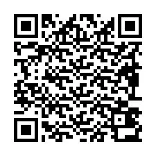 QR Code สำหรับหมายเลขโทรศัพท์ +19893432322