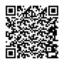 QR-koodi puhelinnumerolle +19893432373