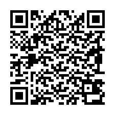 Código QR para número de telefone +19893432490