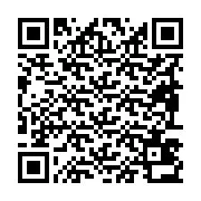 QR код за телефонен номер +19893432563