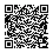 Codice QR per il numero di telefono +19893432565