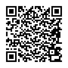 QR код за телефонен номер +19893432577