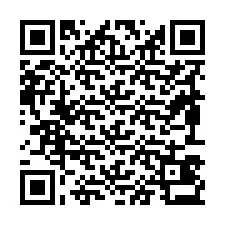 Codice QR per il numero di telefono +19893433001