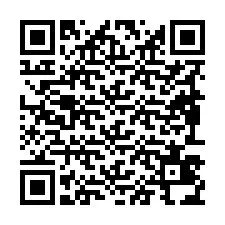 Kode QR untuk nomor Telepon +19893434516