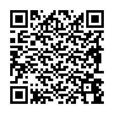 QR-koodi puhelinnumerolle +19893444312