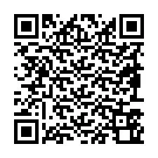 Código QR para número de telefone +19893560018