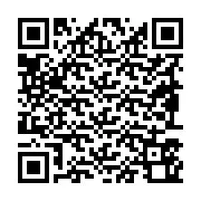 QR Code pour le numéro de téléphone +19893560038