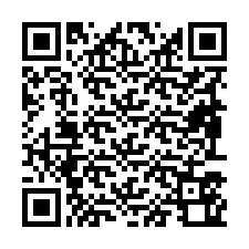 QR kód a telefonszámhoz +19893560067