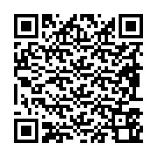 QR Code สำหรับหมายเลขโทรศัพท์ +19893560072