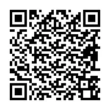 QR-koodi puhelinnumerolle +19893560077