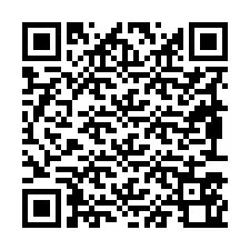 QR Code pour le numéro de téléphone +19893560084