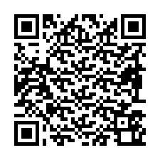 QR Code pour le numéro de téléphone +19893560127