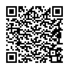 Codice QR per il numero di telefono +19893560139