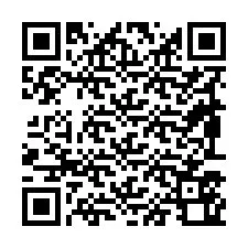 QR-код для номера телефона +19893560161