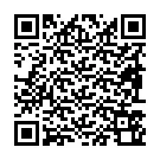 QR код за телефонен номер +19893560473