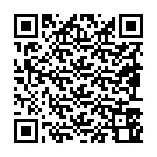 Kode QR untuk nomor Telepon +19893560828