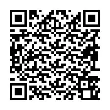 Código QR para número de teléfono +19893560967