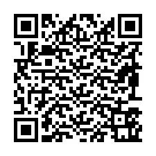 Código QR para número de teléfono +19893561015