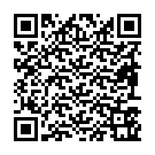 Código QR para número de teléfono +19893561047