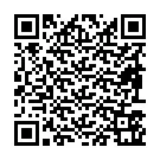 QR Code pour le numéro de téléphone +19893561057