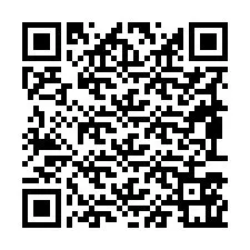 QR код за телефонен номер +19893561060