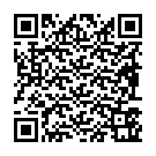 QR код за телефонен номер +19893561072