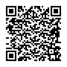 QR-koodi puhelinnumerolle +19893561257