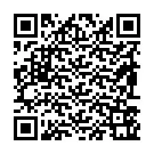 QR-koodi puhelinnumerolle +19893561271