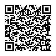 QR код за телефонен номер +19893561282