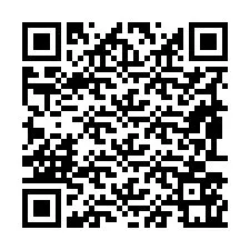 Código QR para número de teléfono +19893561375