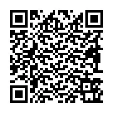 Codice QR per il numero di telefono +19893561423