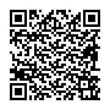 QR-koodi puhelinnumerolle +19893561657