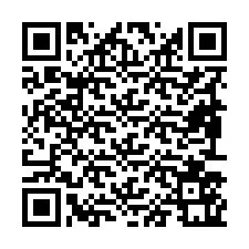 Kode QR untuk nomor Telepon +19893561787