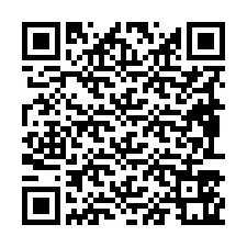 Codice QR per il numero di telefono +19893561872